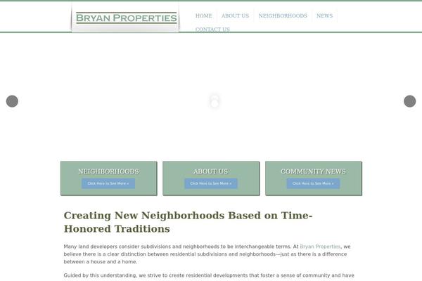 bryan-properties.com site used Bryan-properties