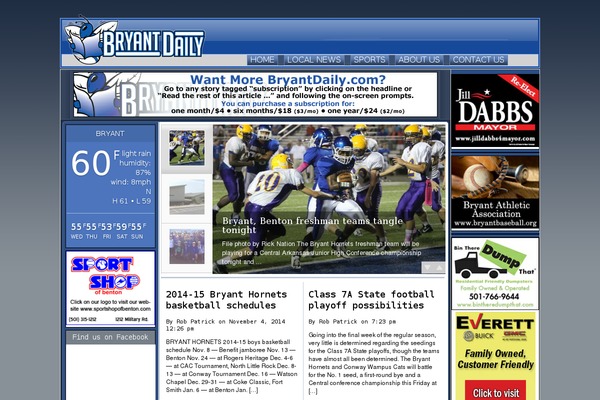 bryantdaily.com site used Bryantdaily