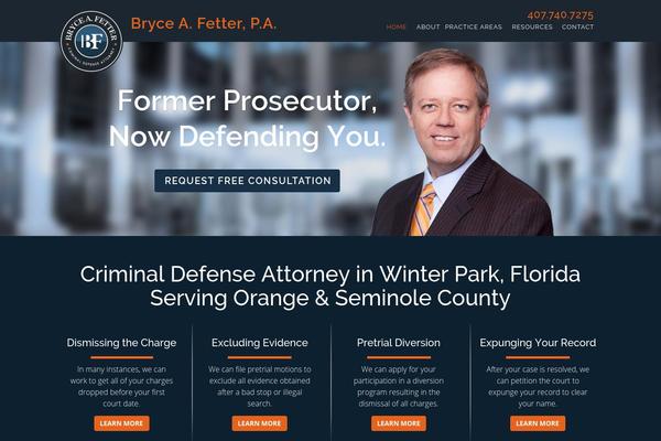brycefetter.com site used Bryce-fetter