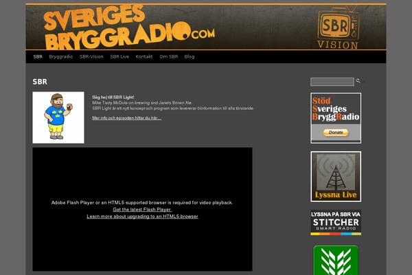 bryggradio.com site used AlbinoMouse