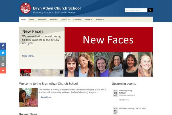 brynathynchurchschool.org site used WP-Blossom  v1.02
