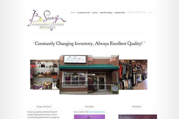 Modest theme site design template sample