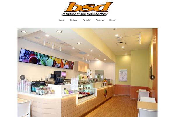 bsdltd.ca site used Architect Theme