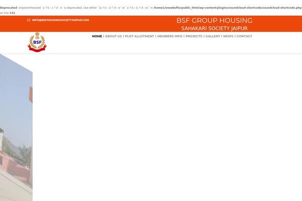 bsfhousingsocietyjaipur.com site used Wp-pray