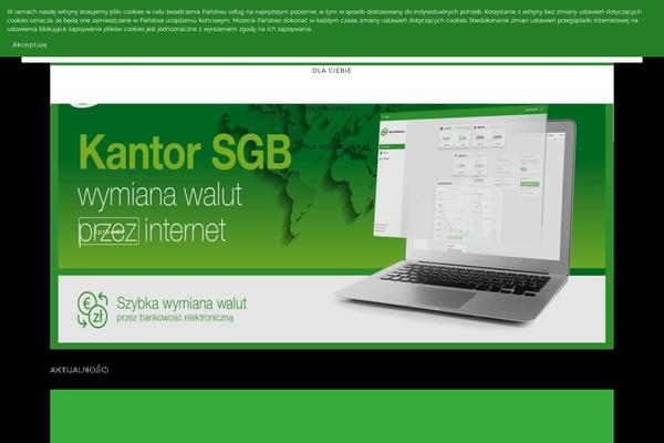 Sgb theme site design template sample