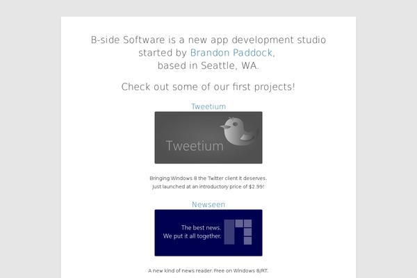 Twenty Twelve theme site design template sample