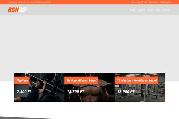 Fitness-wellness theme site design template sample