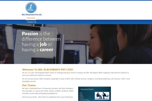 bslplacement.com site used T1