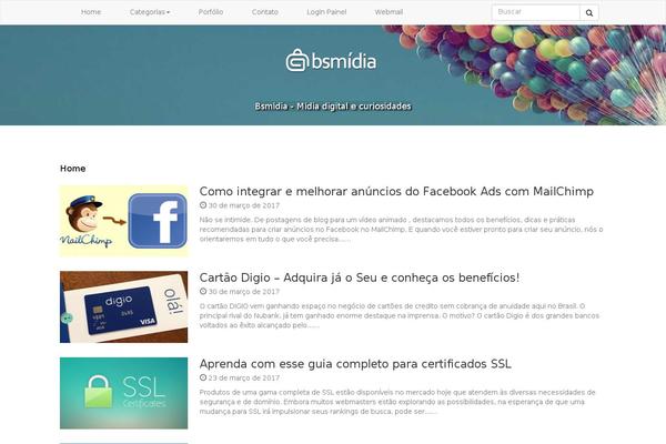 bsmidia.com.br site used Themebsmidia