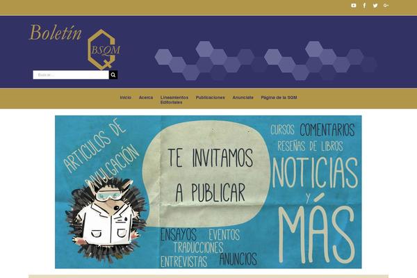 bsqm.org.mx site used Boletines