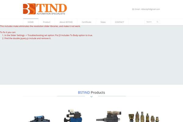 Site using Master Slider - Responsive Touch Slider plugin