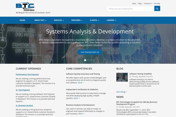 Twenty Fifteen theme site design template sample