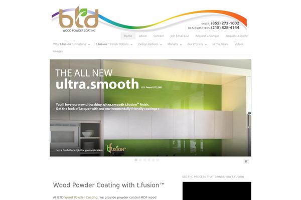 OceanWP theme site design template sample