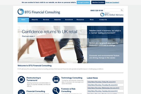 Site using BTG-email-harvester plugin