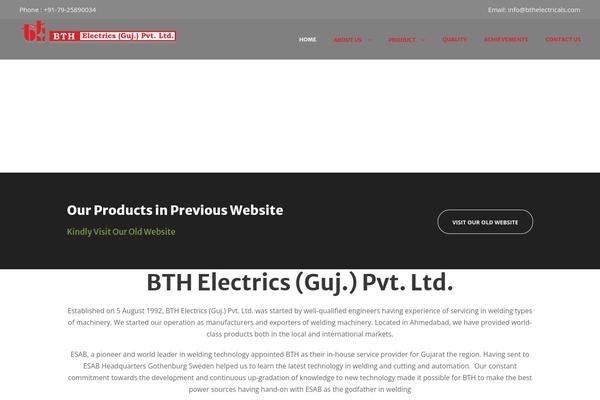 bthelectricals.com site used Alltech-child