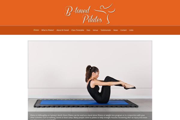 btonedpilates.com site used B-toned-pilates