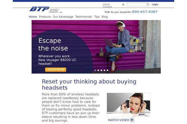 btpi.com site used Themeblocks