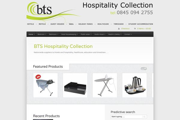 bts-uk.com site used Webshop
