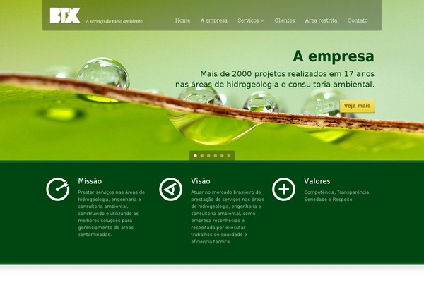 Green Earth v1.6 theme site design template sample