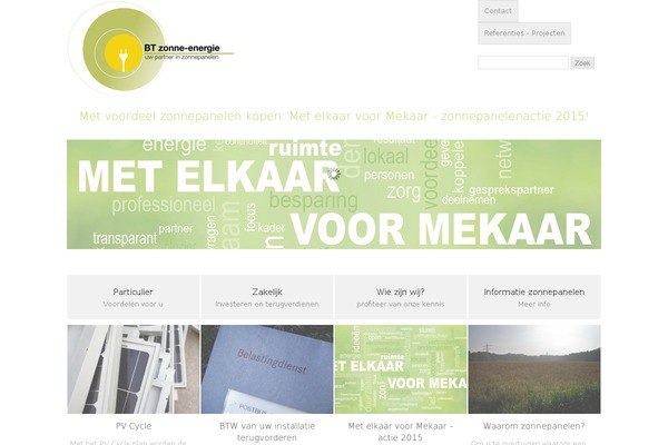 btzonne-energie.nl site used Btzonne
