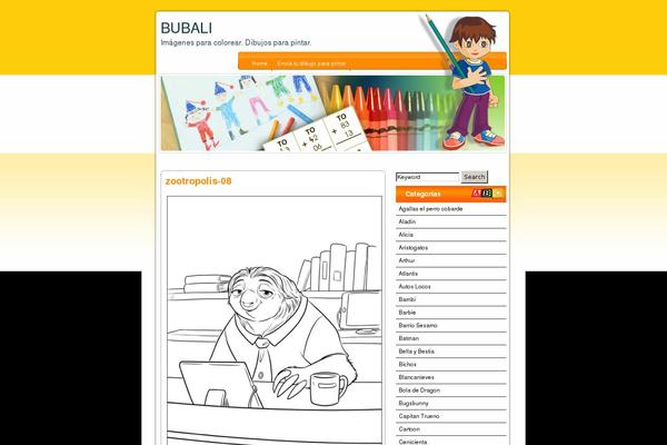 bubali.com site used Kids-love
