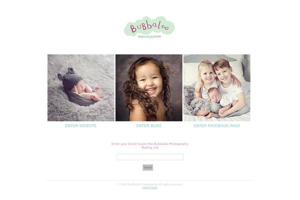 bubbaloophotography.com site used Bubbaloo