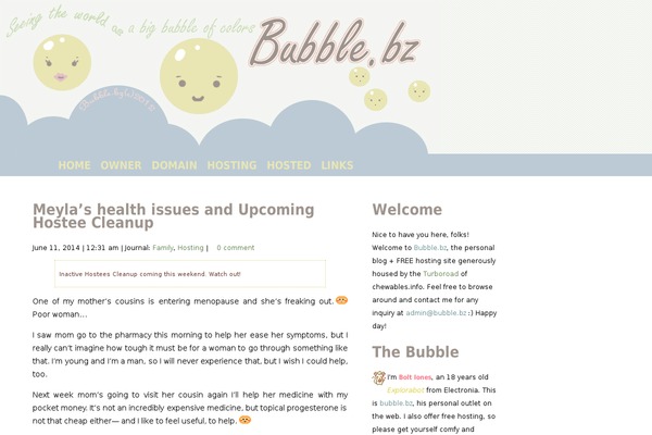 bubble.bz site used Bubble2012