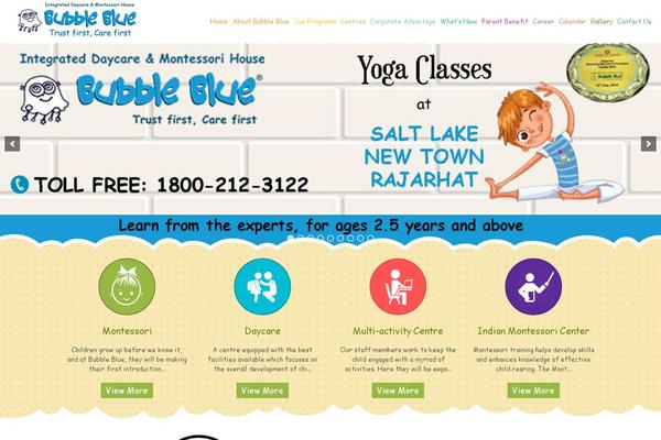 Wp_kindergarten theme site design template sample