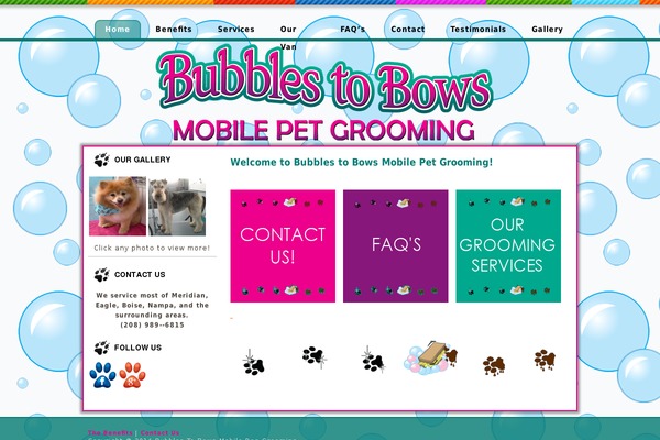 bubblestobowsgrooming.com site used Untitled