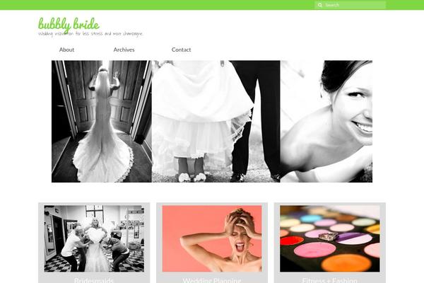bubblybride.com site used Virtue