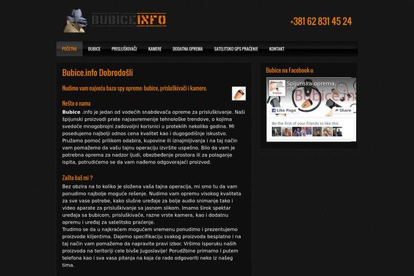 bubice.info site used Brickyard-premium