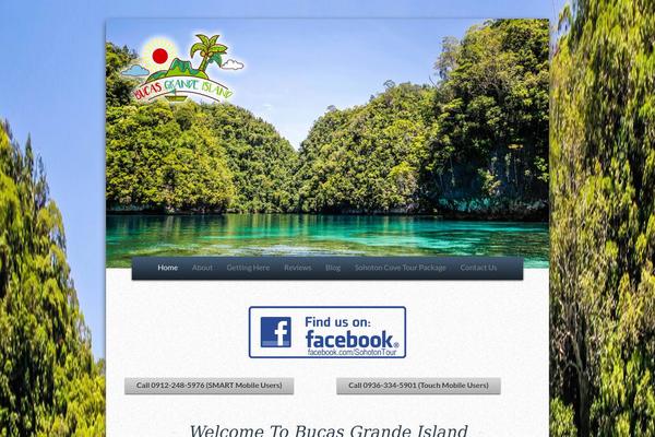 bucasgrandeisland.com site used Bucasgrandeisland