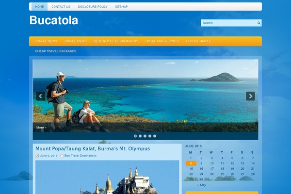 bucatola.com site used Travely