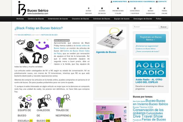 buceoiberico.com site used Buceoiberico
