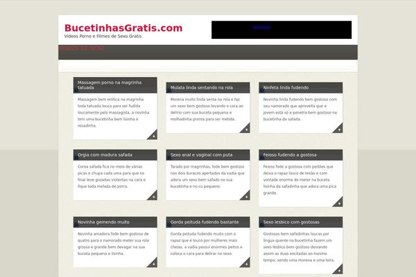 Carmen theme site design template sample