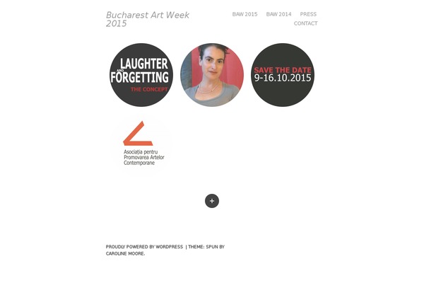 bucharestartweek.eu site used Spun-wpcom