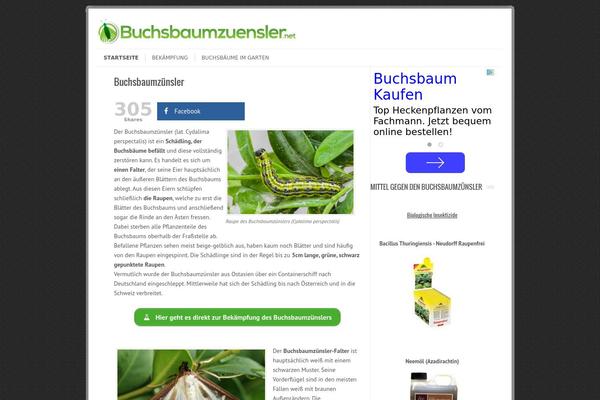Leaf theme site design template sample