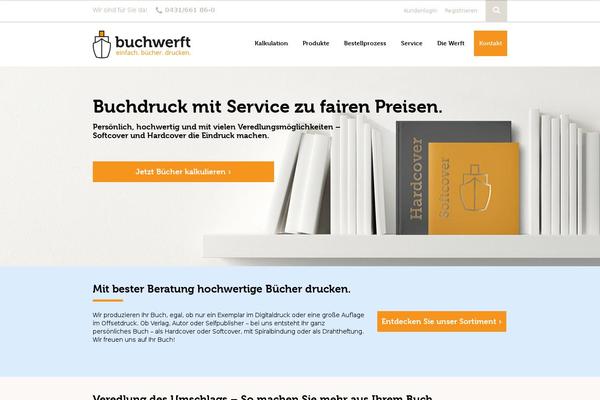 buchwerft.de site used Cleantheme