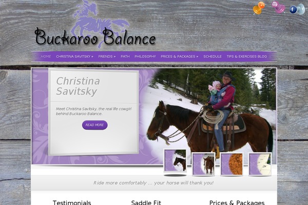 buckaroobalance.com site used Simplepress2