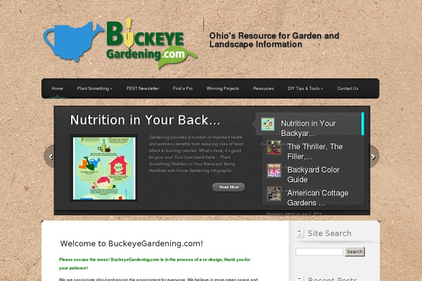 buckeyegardening.com site used Polished