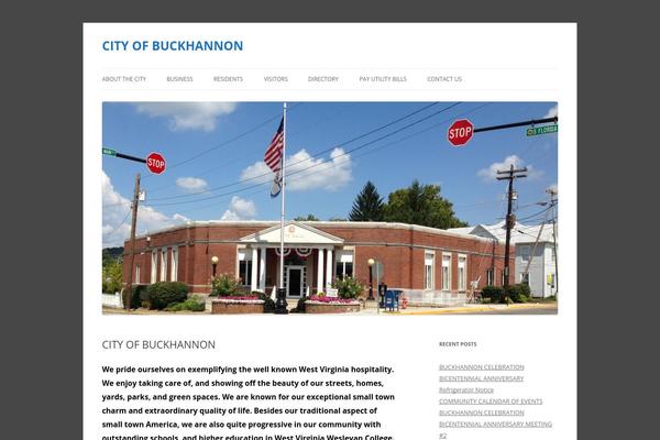 buckhannonwv.org site used Buckhannon