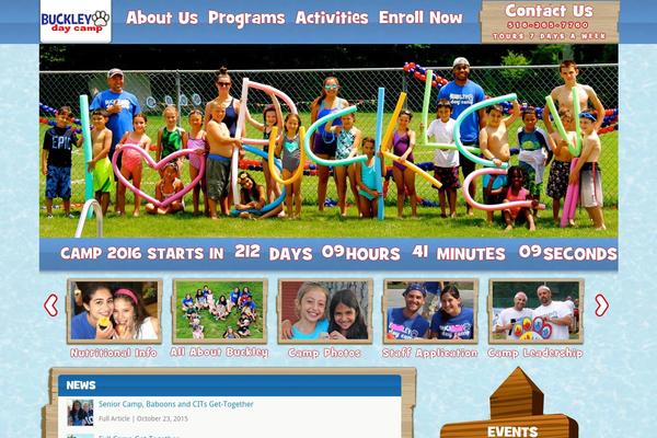 buckleycamp.com site used Campbuckleytheme