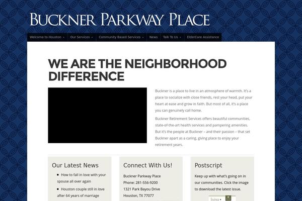 bucknerparkwayplace.com site used Organic_bold