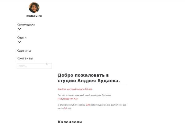 budaev.ru site used Budaev