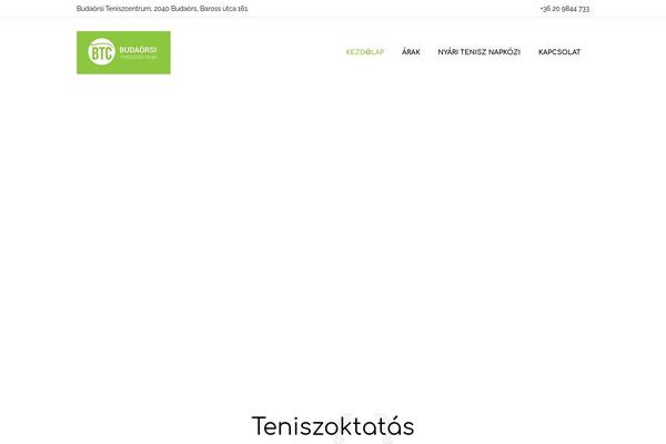 Tennistoday theme site design template sample