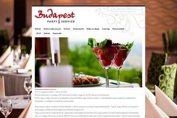 budapestpartyservice.hu site used Bparti