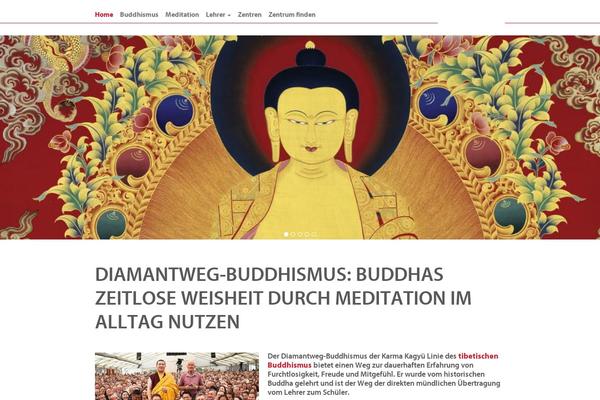 buddhismus-suedwest.de site used Twentyten-templates