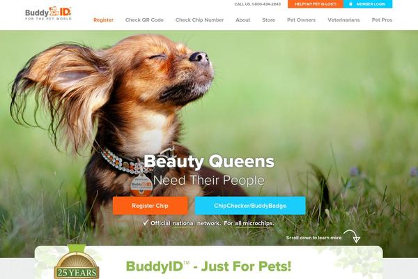 buddyid.com site used Microchip