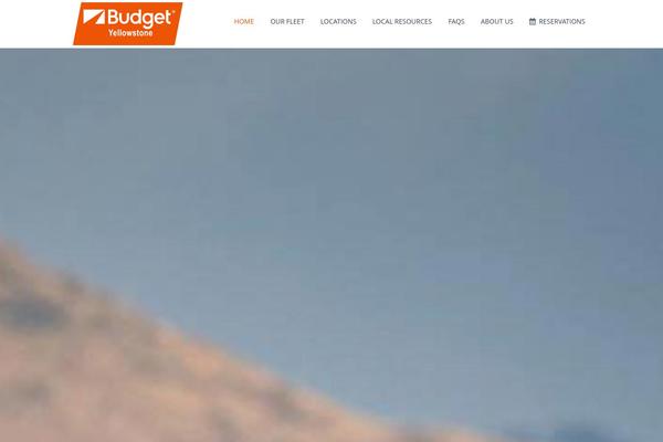 budget-yellowstone.com site used Bridge