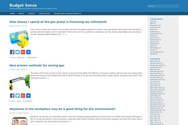 Fluid Blue theme site design template sample